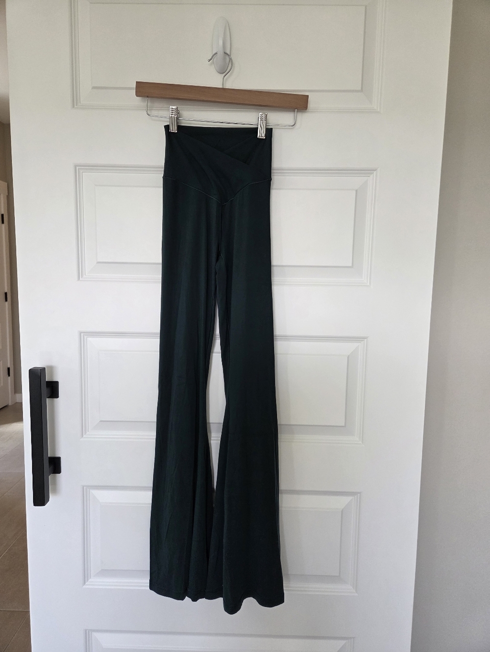 OFFLINE by Aerie Real Me High Waisted Crossover Flare Leggings